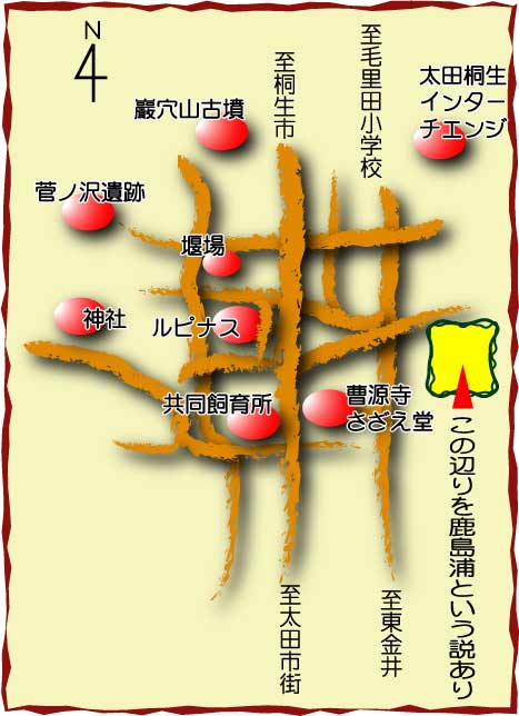 東今泉鹿島浦地図