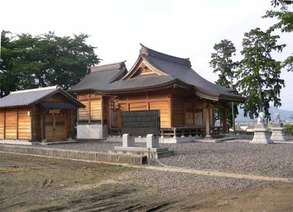 八坂神社と鹿島宮